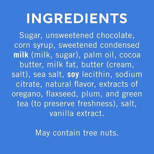 GHIRARDELLI Dark Chocolate Sea Salt Caramel SQUARES – Premium Individually Wrapped Dark Chocolate Candy with Buttery Caramel Filling and Sea Salt, 15.9 oz Bag thumbnail 3