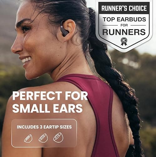 Back Bay Audio - Runner's Wireless Earbuds for Running, Gym Wrap Around Earbuds Bluetooth Headphones for Sports, Sport Running Headphones, Hook Over The Ear Buds, Wrap Around Earphones with Earhooks thumbnail 2