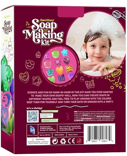 Dan&Darci Soap Making Kit for Kids - Easter Crafts Science Toys - Birthday Easter Gifts for Girls and Boys Age 6-12 Years Girl DIY Kits - Best Educational Craft Activity Gift for 6-12 Year Old Kid thumbnail 8