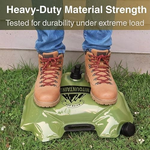 CoreMuse Camping Water Container 2 Gallon Collapsible Water Jug with Spout - Reusable Plastic Flasks, Foldable Empty Gallon Jug for Water Storage, Water Bag for Outdoor Hiking Emergency Prep (1 Pack) thumbnail 5