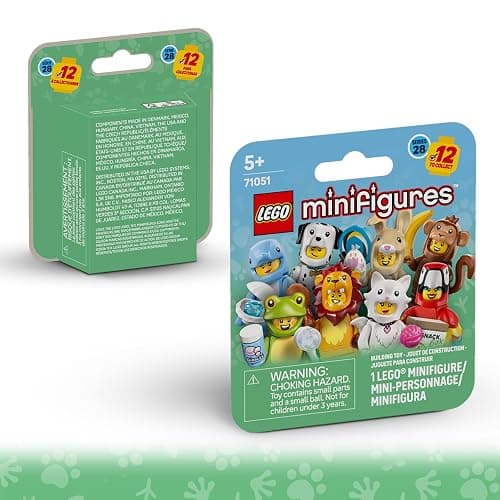 Lego Minifigures Series 28 with 12 Figures: Complete Set of Lego Minifigures Series 71051 Animals (Including Printed Tile) thumbnail 8