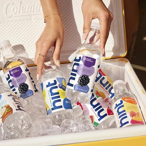 Hint Infused Bottled, Best Sellers Variety Pack - Sugar Free Flavored with Zero Calories, Natural Essences, and No Artificial Sweeteners - 16 Fl Oz (Pack of 12) thumbnail 7