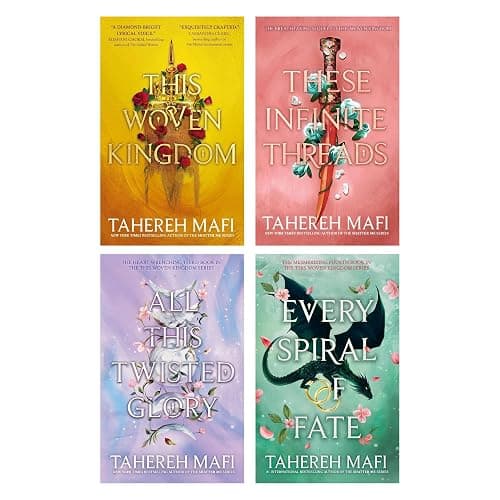 This Woven Kingdom Series 4 Book Collection set: This Woven Kingdom, These Infinite Threads, All This Twisted Glory and Every spiral of fate - Image 1