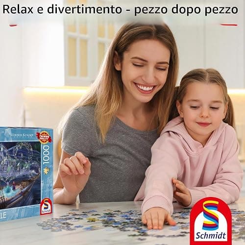 Schmidt 58052 - Puzzle Disney Frozen, Love and Magic, Thomas Kinkade, 1000 pezzi thumbnail 8