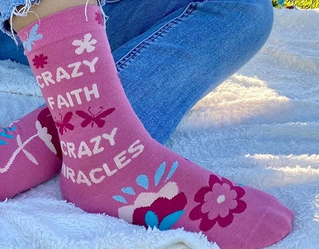 SHEROCIOUS | fun socks for women | cheer me up gifts | best postpartum gifts for mom | girl power gifts thumbnail 7
