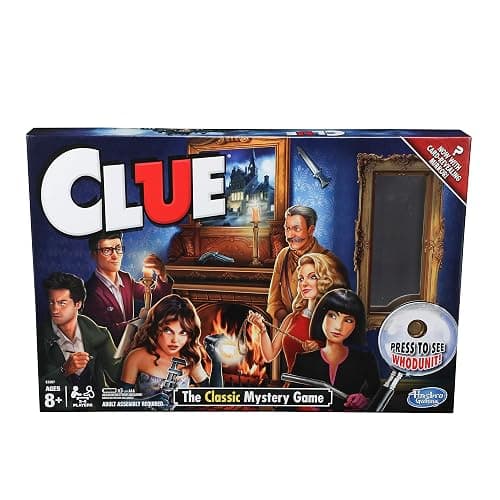 Hasbro Gaming Clue Game, Mystery Board Game, 2-6 Players, 8+ Years (Amazon Exclusive) - Image 1
