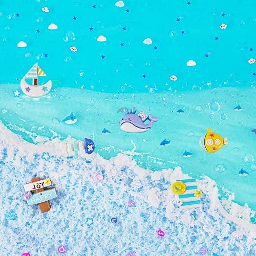 6 Packs Slemes, Blue Slime Kit - Cloud Slime kit for Boys Girls Ages 8-12, for Kids Slime Set Party kit Goodie Bag Stuffers, 4 5 6 7 8 9 10 Year Old Girl Birthday Gift Cute Stuff thumbnail 6