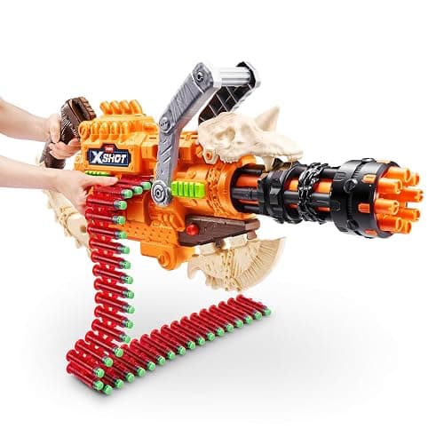 XSHOT Insanity HorrorFire Dread Hammer by Zuru with 48 Darts, Air Pocket Technology Darts and Dart Storage, Outdoor Toy for Boys and Girls, Teens and Adults thumbnail 5