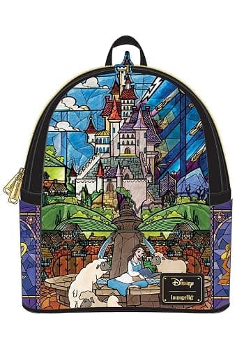 Beauty and the Beast Belle Castle Mini Backpack - Image 1