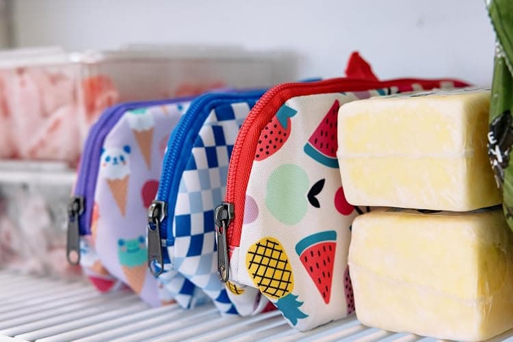 PackIt Freezable Snack Bag, Fruit Toss | Built-in ice packs, EcoFreeze+ Technology, Fresh snacks to go, Mini cooler, Small lunches, Foldable, Reusable, Zip closure thumbnail 9