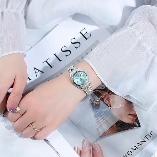 NIBOSI Watches for Women Analog Quartz Waterproof Ladies Wrist Watches with Date Dainty Fashion Luxury Stainless Steel Watch for Small Wrists Female Elegant Dress Women's Watch thumbnail 6