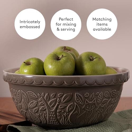 Mason Cash | In the Forest S12 Fox Embossed Mixing Bowl - 4.25 Quart thumbnail 7