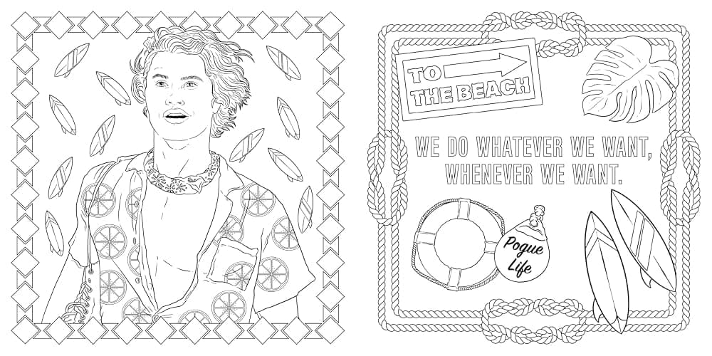 Outer Banks: The Official Coloring Book thumbnail 2