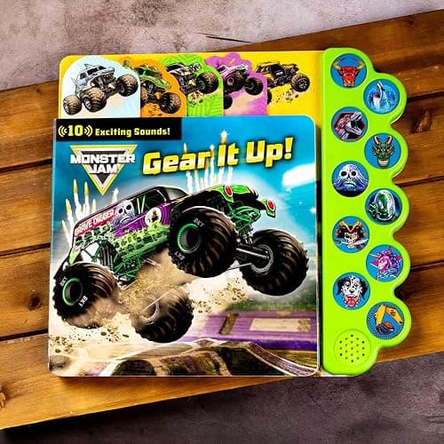 Monster Jam: Gear it Up! (10-Button Sound Books) thumbnail 4