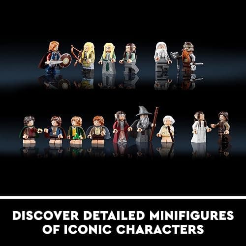 LEGO Icons The Lord of The Rings: Rivendell Building Set for Adults, Ages 18+ - LOTR Bedroom or Home Decor - Gift for Men & Women - 10316 thumbnail 5