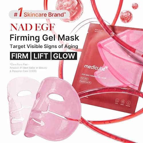 medicube Jelly Gel Mask with Firming NAD EGF | Overnight Face Mask - Korean Skincare, 28g x 4ea thumbnail 2