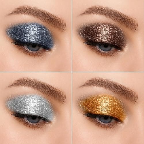 Profusion Cosmetics Moonstone 42 Shade Palette Matte Satin Shimmer Metallic Nude Smoky Eyeshadow Pallete Beauty Cosmetics Highly Pigment Powder Long Lasting Blendable thumbnail 3