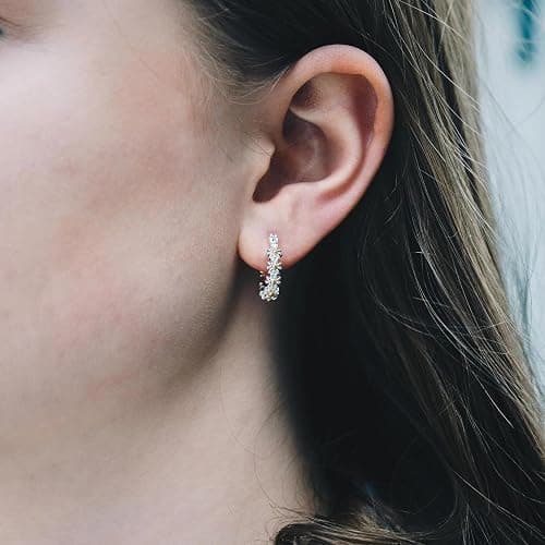 Philip Jones Daisy Hoop Earrings thumbnail 2