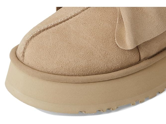 UGG Women's Platform Slip-on Bow Slipper thumbnail 6
