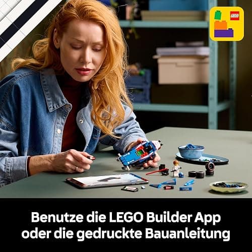 LEGO Speed Champions Visa Cash App RB VCARB 01 F1 Rennauto - Bauset mit Formel 1 Minifigur zum Sammeln - baubares Modell und Sammlerstück - Geschenk für Erwachsene und Motorsportfans 77246 thumbnail 6
