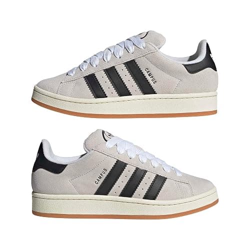 adidas Women's Campus 00s Lifestyle Shoes - Crystal White/Core Black, Size: 9.0 thumbnail 9