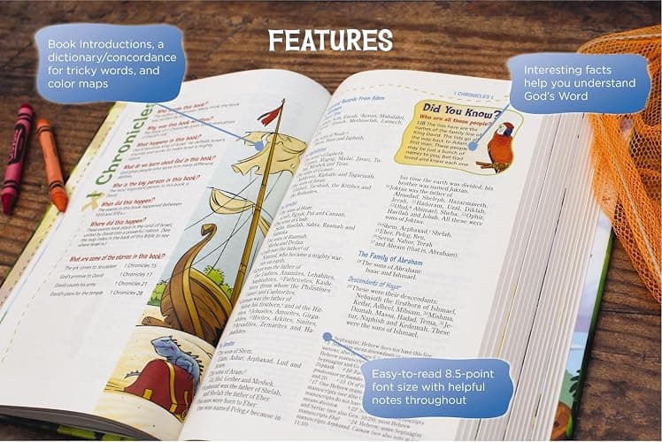 NIV, Adventure Bible, Hardcover, Full Color thumbnail 6