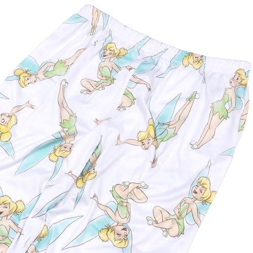 Disney Minnie Mouse Girls' 2-Piece Loose-fit Button Down Matching Pajama Set, Soft & Cute for Kids thumbnail 3