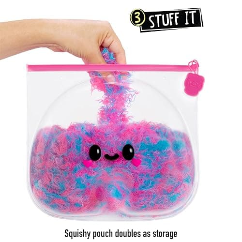 Fluffie Stuffiez Rainbow Large Collectible Feature Plush 11" - Surprise Reveal Unboxing with Huggable ASMR Fidget DIY Fur Pulling, Ultra Soft Fluff thumbnail 7