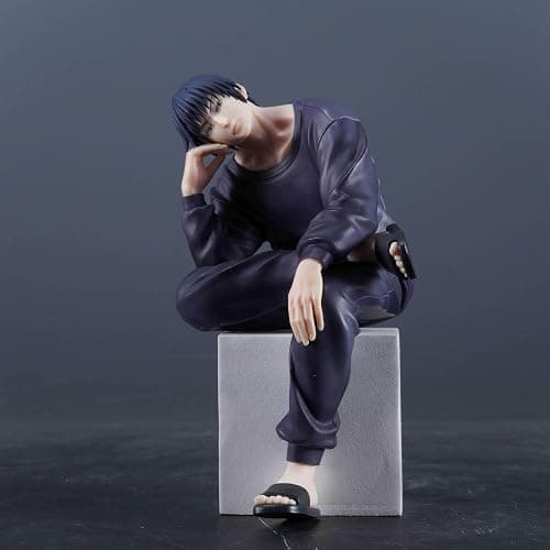 Puruuige Fushiguro Toji Figure Anime Figure PVC Anime Sitting Pose Figurine Desktop Decoration thumbnail 5
