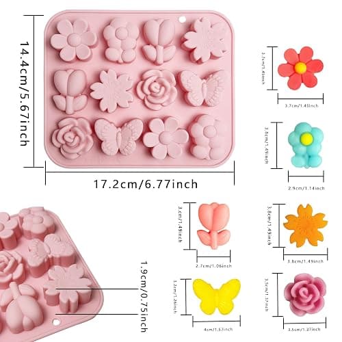 Fun Shaped Silicone Molds (any shapes - this is just an example!) thumbnail 3