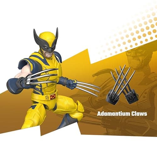 BLOKEES - Marvel Studio's Deadpool & Wolverine - Champion Class - CC05 - Wolverine Model Kit - Assembly Required - No Tools - No Cutting - No Glue - No Paint - Age 14+ thumbnail 9