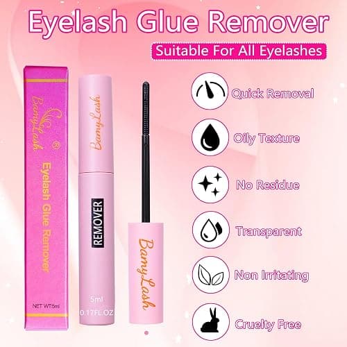 BAMYLASH 3 Styles Lash Clusters Kit, DIY Individual Eyelash Extension Kit | Natural & Fairy Cluster Lashes for Beginners, Soft Lightweight Lash Extension Kit with Bond&Seal, Lash Remover and Tweezers thumbnail 8