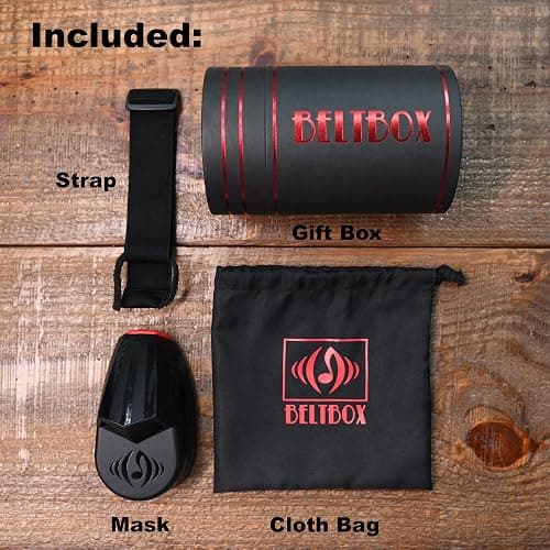 BELTBOX: Vocal Dampener for Singers, Actors, Performers, Stress Relief. A Portable Warm-Up Room. thumbnail 8