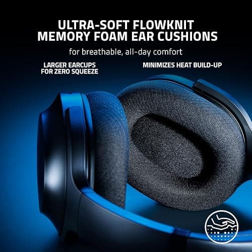 Razer Barracuda Wireless Gaming & Mobile Headset (PC, PlayStation, Switch 2, Android, iOS): 2.4GHz Wireless + Bluetooth - Integrated Noise-Cancelling Mic - 50mm Drivers - 40 Hr Battery - Black thumbnail 5
