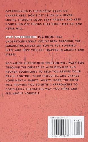 Stop Overthinking: 23 Techniques to Relieve Stress, Stop Negative Spirals, Declutter Your Mind, and Focus on the Present (The Path to Calm) thumbnail 2