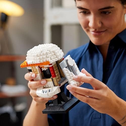 LEGO Star Wars Clone Commander Cody Helmet 75350 Collectible Building Set - Featuring Authentic Details, Office Decor Display Model for Adults, The Clone Wars Collection Memorabilia and Gift Idea thumbnail 4