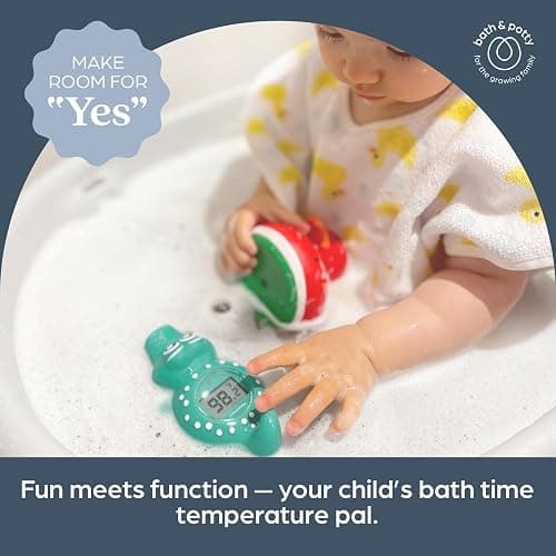 Dreambaby Floating Crocodile Bath Thermometer - Water Temperature Monitoring for Newborns, Infants, Toddlers - Croc Toy with Fahrenheit Display thumbnail 6