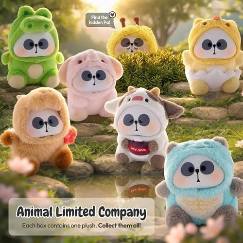 Mr. PA Animal Limited Company Plush Blind Box, Printed Closed Box | 1 plush Animal Limited Company series item in a printed closed box; fully assembled; package 4.53 x 3.94 x 7.17 in; 8+ Years thumbnail 6