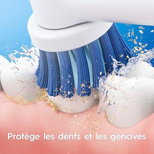 Oral-B Pro 300 Sensitive Clean Vitality Electric Toothbrush with (1) Brush Head, Rechargeable, White thumbnail 4