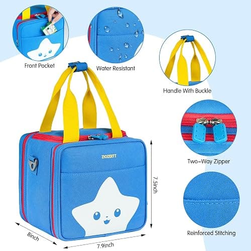 ZIOZERTT Carrying Case Compatible with Little Tikes Story Dream Machine Books Starter Set,Portable Storage Bag for Story Books and Character with Handle and Shoulder Strap,Case Only thumbnail 3