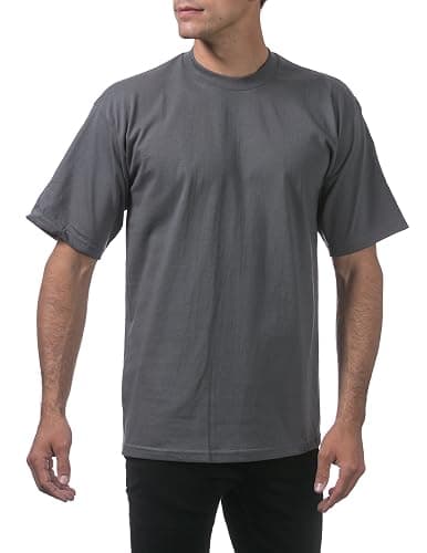 Pro Club Men's Heavyweight Cotton Short Sleeve Crew Neck T-Shirt thumbnail 3
