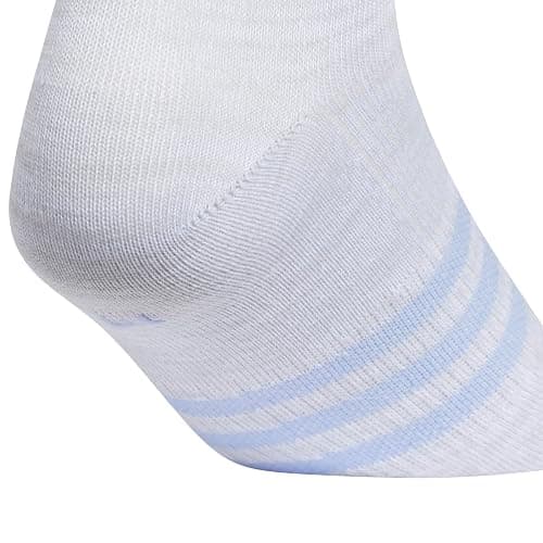 adidas Unisex Kids Quarter Ankle Socks for Boys and Girls Youth (6-pack) Superlite Breathable and Lightweight Discontinued thumbnail 6