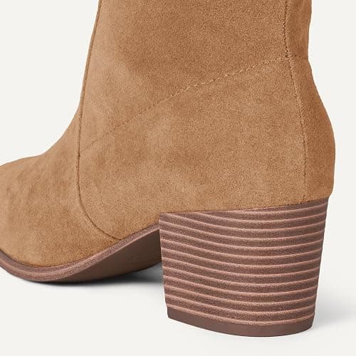 Amazon Essentials Women's Tall Block Heel Boots thumbnail 3
