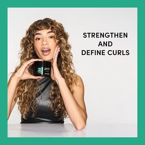 TRESemmé Multi-Tasking Hair Mask 1 ct Bouncy Curls to Lightweight + Hydrate, Strengthen & Define, with Peptide Blend, 8 fl oz thumbnail 4