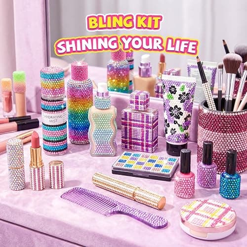 150000Pcs Rhinestones for Bedazzling, 18 Colors Resin Jelly Rhinestones Set | 3mm Multicolor Bedazzling Kit, Flatback Gems for Crafting, Diamond Art Kit with B7000 Jewelry Glue & Tools for Nail and DIY thumbnail 9