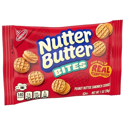 OREO Mini Cookies, CHIPS AHOY! Mini Cookies, SOUR PATCH KIDS Candy & Nutter Butter Bites & Candy Variety Pack, 32 Snack Packs | OREO & CHIPS AHOY! Minis Cookies, SOUR PATCH KIDS Candy & NUTTER BUTTER Bites, Individually Wrapped thumbnail 14