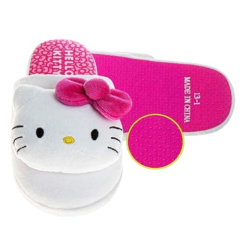 Josmo Hello Kitty Sanrio Wome Strawberry Shortcake Harry Potter Sweet Hearts House Slippers Cozy Warm Indoor Slippers for Adult Size 5-12 US Womens thumbnail 2