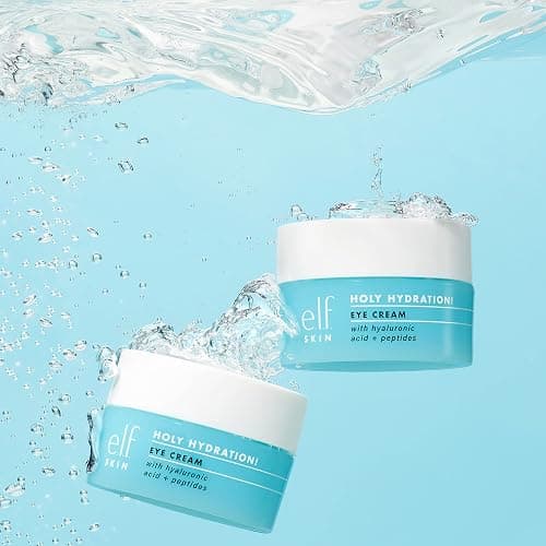 e.l.f. SKIN Holy Hydration! Eye Cream, Rich Hydrating Eye Cream For Minimizing Dark Circles, Infused With Hyaluronic Acid, Vegan & Cruelty-free thumbnail 4