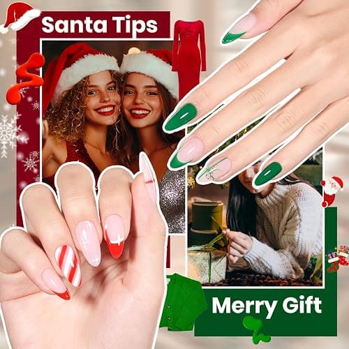 Beetles Christmas Gel Nail Polish Kit 68 Pcs with U V Light - 35 Color Gel Nail Kit Gifts for Teens Girls Women Soak Off Emotional Spectrum Red Winter Manicure Nails Decoration Tool Home DIY Set thumbnail 4
