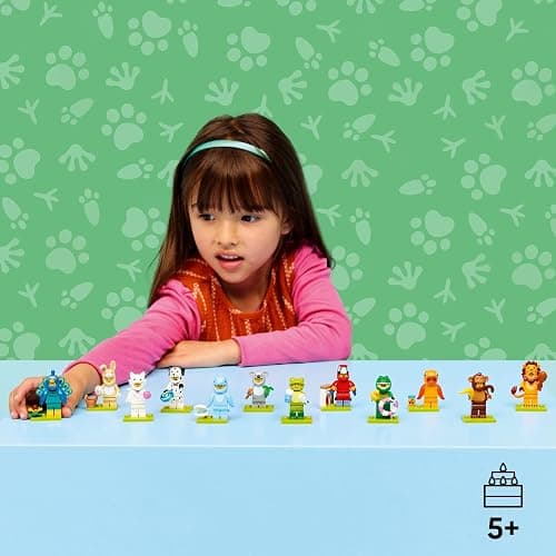 LEGO Minifigures Animal Series 28 - Blind Box - Get 1 of 12 Collectible Toys - Figures incl. Lion, Bunny, Cat & Dolphin - Party Bag Fillers for 5+ Year Old Boys & Girls - 71051 thumbnail 3